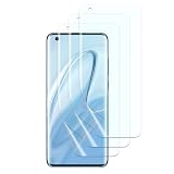 FWang 3 TPU Folie kompatibel mit Xiaomi Mi 10/Mi 10 Pro,Fingerabdruck-Unterstützung,kratzfest,blasenfrei,HD Display