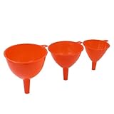 Qussedser 3-in-1 Kueche Plastik Wasser Einfuell Werkzeug Runde Trichter R