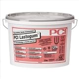 PCI LASTOGUM Wasserdichte, flexible Schutzschicht GRAU 15kg - gebrauchsfertig & lösemittelfrei - ­flüssige Flächenabdichtung Feucht & N