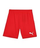 PUMA Unisex Kinder Teamrise Jr Shorts, Puma Red-puma White, 140 EU