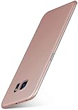moex Alpha Case für Samsung Galaxy S6 Edge Hülle Ultra Dünn, Schutzhülle mit erhöhtem Kameraschutz, Slim Cover Hardcase Backcover, Dünnste Handyhülle Minimalistisch, Roseg