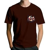 Tshirt Herren Sommer Hemden Hawaii Sport Top Hemd T-Shirt Lustig Leinen Anzug Motörhead T-Shirt Tshirt Herren Basic Gym Clothes Men Trikot Set Jogging Shirt Long Fit (5-Wein,XXL)