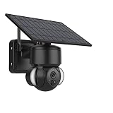 Solarkamera Solarkamera 4G SIM/WiFi Outdoor Wireless CCTV Cloud H265 Solarenergie Gartenleuchten Sicherheitsüberwachung Batterie Cam (Farbe: Weiß 4G ADD 64GB) (schwarze WiFi-Kamera)