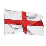 Aricona England Flagge 90x150cm - wetterbeständige Fahne mit Messingösen, 100% Polyester, robuste Doppelnaht & in lebendigen Farben - ideal für Flaggen-Liebhab