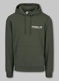 Pitbull Herren Kapuzenpullover Dünnes Kapuzenpulli Männer Sweatshirts mit Kapuze para Bellum Sweatshirt mit großem Print Hoodie M