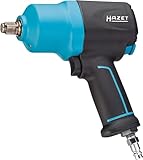 HAZET Druckluft-Schlagschrauber 9012EL-SPC I Max. Lösemoment 1700 Nm, Vierkant 12,5 mm (1/2 Zoll) I vibrationsarm- Werkzeug zum Anziehen und Lösen von Schraub