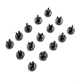 Besttoolifes 50 Stück Karosserie-Kunststoffnieten 6 mm Loch Befestigung Push Pin Clips für Kotflügel Stoßstang