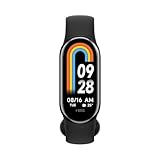 XIAOMI Smart Band 8 Fitness Tracker, 1.62 Inch AMOLED Display, 16 Days Battery Life, 5ATM, SpO2 Tracking, Sleep and Pulse Monitoring, 150+ Training Modes, Pedometer, Graphite Black