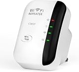 WLAN Verstärker WLAN Repeater - Internet Verstärker mit Ethernet Port, WiFi Verstärker WiFi Repeater Kompatibel Allen WLAN Geräten, Einfache Einrichtung, Weiß-C-MN3S