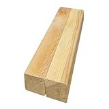Konstruktionsholz Sibirische Lärche Kantholz, 45 x 45 mm, 2 m lang, Sortierung AB, Kanten fefast (6, 200 cm)