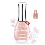 SAVILAND 15 ML Nagelhärter Extra Stark: 7-Tage Repair Fingernägel Stärken Nagelhärter Brüchige Nägel, Nagelhärter Mit Farbe Reich an Keratin Rizinusöl VE Nagelhautöl Nail Strengthener Nagellack N