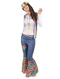 DEGUISE TOI Hippiekostüm für Frauen bunt - B
