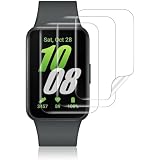 Buoluoioir3 Stück Schutzfolie für Samsung Galaxy Fit 3 Displayschutz, TPU HD Klar Displayfolie Premium Qualität Weich, Volle Abdeckung Blasenfrei Anti-Staub für Samsung Galaxy Fit 3 Flexible F