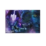 WQIRALFEX Avatar Leinwandbild WanddekorationWandmalerei Auf LeinwandHochwertige Professionelle LeinwandEinfache InstallationGeeignet Für Männer Und Frauen Schlafzimmer 16x24inch(40x60cm)