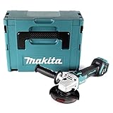 Makita DGA 511 ZJ Akku Winkelschleifer 18V 125mm Brushless Solo + Makpac - ohne Akku, ohne Ladeg