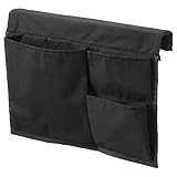 IKEA Stickat Betttasche, 39 x 30 cm, Schw