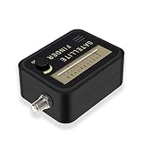 Satellitenfinder, Original Satfinder Satellite Finder Ausrichtungssignalzählerrezeptor for Teller Fernseher LNB DIREC Digital Signal Verstärker SAT Finder(Only device)