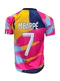 IHIMI #7 Fußballtrikot für Kinder T-Shirt und Shorts Trikot Herren Fussball Trikot Kinder Hause/Auswärts Kinder Fußball Trikot Kompatibel mit Jersey Fußballtrikot Football Training Tshirts (140-Farbe)