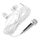 GREENADSCAPE Mini-Mikrofon kabelgebundenes Mikrofon praktisches Telefonmikrofon Aufnahme mikrofon Tiny Microphone pc mikrofon Mini-Handy-Mikrofon Smartphone-Mikrofon für zu Hause Plastik S