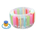 Vaguelly 1stk Aufblasbare Wasserwalze Aufblasbarer Pool Für Erwachsene Schwimmendes Wasserrad Schwebendes Spielzeug Krabbelndes Spielzeug Krabbelspielzeug Riesige Rollkugel Umweltschutz-PVC