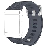 iFeeker Fitbit Ionic Smartwatch Ersatz Armband Zubehör Weich Silikon Sport Armband Gurt für Fitbit Ionic Fitness Smart W