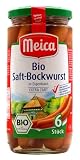 Meica Bio Saft-Bockwurst in Eigenhaut, 12er Pack (12 x 180g)
