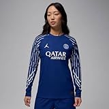 Paris Saint-Germain 2024/25 Match Fourth Jordan Dri-Fit ADV Authentic Longsleeve-Fußballtrikot Für Damen, Blue Void/Phantom/Phantom, HJ7330-494, XS