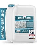 PLINTEX® Steinimprägnierung Außen & Innen 10 L für ca 120m² - Universelle Fassaden & Stein Imprägnierung für Naturstein, Beton, Granit & Pflasterstein - Stein-Versiegelung