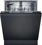 Siemens SN61IX14TE, iQ100, Smarter Geschirrspüler Vollintegriert 60 cm, varioSpeed on demand, hygienePlus für starke Reinigung, Höhenverstellbarer Oberkorb, Automatikprogramm, infoLight, aquaStop