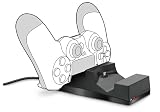 Speedlink JAZZ USB Charger - Ladestation für Original-DUALSHOCK-Controller der PlayStation 4, schw
