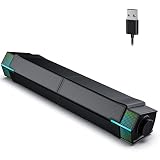 Jeecoo PC Lautsprecher M20, Computer Lautsprecher mit RGB Gaming Monitor Lautsprecher USB Lautsprecher für Pc Laptop （Bluetooth+USB