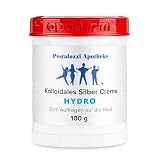 Kolloidales Silber Creme Hydro (100g) aus Apotheken-Herstellung - weniger Fettanteil, leichter aufzutragen - Silbercreme hydro Pestalozzi-Apothek