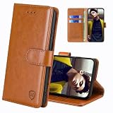 Beajew Handyhülle für Samsung Galaxy S7 Edge, Premium Leder Klapphülle [Kartenschlitzen][Magnetverschluss][Anti-Fall][Anti-Kratzer] Standfunktion Schutzhülle Kompatibel für Galaxy S7 Edge, B