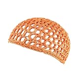 Künstler-Hut für Mädchen und Damen, handgefertigt, Haarnetz, Perücke, Netzkappe, einfarbig, Haarpflege, Schlafkappe, 1940er-Jahre, Wintermütze, weiche Beanie-Mütze, für Damen und Herren,
