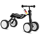 PUKY WUTSCH | Sicheres Rutschfahrzeug | Kinder Laufrad ab 1 Jahr & Lauflernrad ab 1 Jahr | Mit Pendelachse | Sicherheitslenkergriffe | Balance Bike für In- und Outdoor | Farbe Pastell G