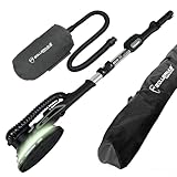 ZOLLERNALB Kormoran ECO mit integriertem SAUGER und LED 3,8kg Langhalsschleifer Trockenbauschleifer Wand- Deckenschleifer 880 Watt 1200-2150mm Läng