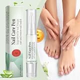 Nagelpflegestift für Fußnägel und Fingernägel Kosmetikpflege bei Nagelpilz-Infektionen schnell wirksam bei gepflegten Finger- & Fußnägeln mit Teebaumöl, Vitamin E & Aloe Vera (1)