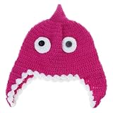 Mützen, weich, bequem, Wolle, handgefertigt, gestrickt, für Kinder, Foto-Requisiten, Wollmütze für Kleinkinder, Rot S R-S, M