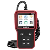 OBD2 Diagnosegerät von MMOBIEL - Check Engine Car Code Reader mit Reset, I/M Bereitschaft, Freeze Frame, Mode 8 usw. - OBDII/EOBD Auslesegerät Auto für alle Fahrzeuge die OBDII-Protokoll Entsp