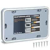 Kenekos - Wartungsklappe Trockner kompatibel mit Bosch Siemens IQ300 / IQ500 / IQ700 / IQ800 Serie 6 Serie 8 MAXX7 Wärmepumpentrockner, Ersatzteil wie 646776 00646776
