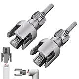 Interner Externer Rohrgewindeschneider,Wasserrohr Gewindeöffner,Integrierter PVC Rohr Gewindeschneider,Präzises Haushaltsreparaturzubehör Für Elektrische Leitung,professionelle S