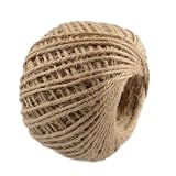 Juteschnur für das Handwerk | 50 m Stützschnur für Juteseil für Handwerk – für DIY Kreative Gärtner Hochzeitsorganisatoren Halterung Verpackung Geschenke Web