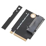 Handheld Konvertierung 2230 auf 2280 SSD Festplatten Erweiterungskarte für Rog Ally, NVME M Key NGFF M.2 PCIE 4.0 3.0 Gold Finger Adapter Upgrade Konverter, Schw