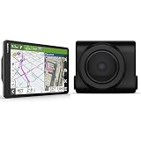 Garmin dēzl LGV 1010 MT-D EU – LKW-Navigationsgerät mit 8“ (20,3 cm) Farbdisplay & BC 50 – Drahtlose Rückfahrkamera mit 720p HD-Auflösung und Bildübertragung