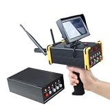 Großer unterirdischer Goldfinder mit 100 m Suche und 15 m Tiefe, HD-LCD-Display, wiederaufladbarer hochpräziser Scanner für Gold, Silber, Kup