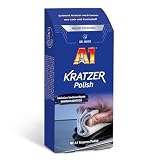 DR. WACK A1 Kratzer Polish 50 ml inkl. Mikrofasertuch - Kratzer-Entferner für Autos - Polierpaste für Lack & Kunststoff - Autopolitur für mehr Glanz - Hochwertige Autopfleg
