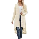 Damen Jacke Autumn Sale, Damen Jacke Winter Sale, Outdoor Jacken Für Damen Winter Taste Lange Ärmeln Gestrickte Jacke Wintermantel Damen Mit Kapuze, Sweatjacken Damen S