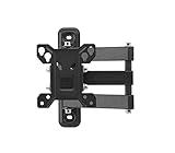 One For All TV-Wandhalterung - Schwenkbar 180° / Neigbar / Ausziehbar Fernseher Halterung - LED LCD Plasma Flachbildfernseher - 13 bis 27 Zoll - VESA 75x75 und 100x100 – max. 30 kg - Schwarz – WM2151