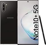 Samsung Galaxy Note 10+ Plus 5G Smartphone (17.2cm (6.8 Zoll), 12GB RAM, Einzel-SIM, Li-Ion 4300 mAh, Android 9 to 12 - Deutsche Version (256 GB, Schwarz), SM-N976B