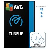 AVG TuneUp 2024 - Junk-Dateien entfernen und das System beschleunigen - für Windows, macOS, iOS und Android | 10 Gerät | 1 Jahr | PC/Mac | Aktivierungscode per E